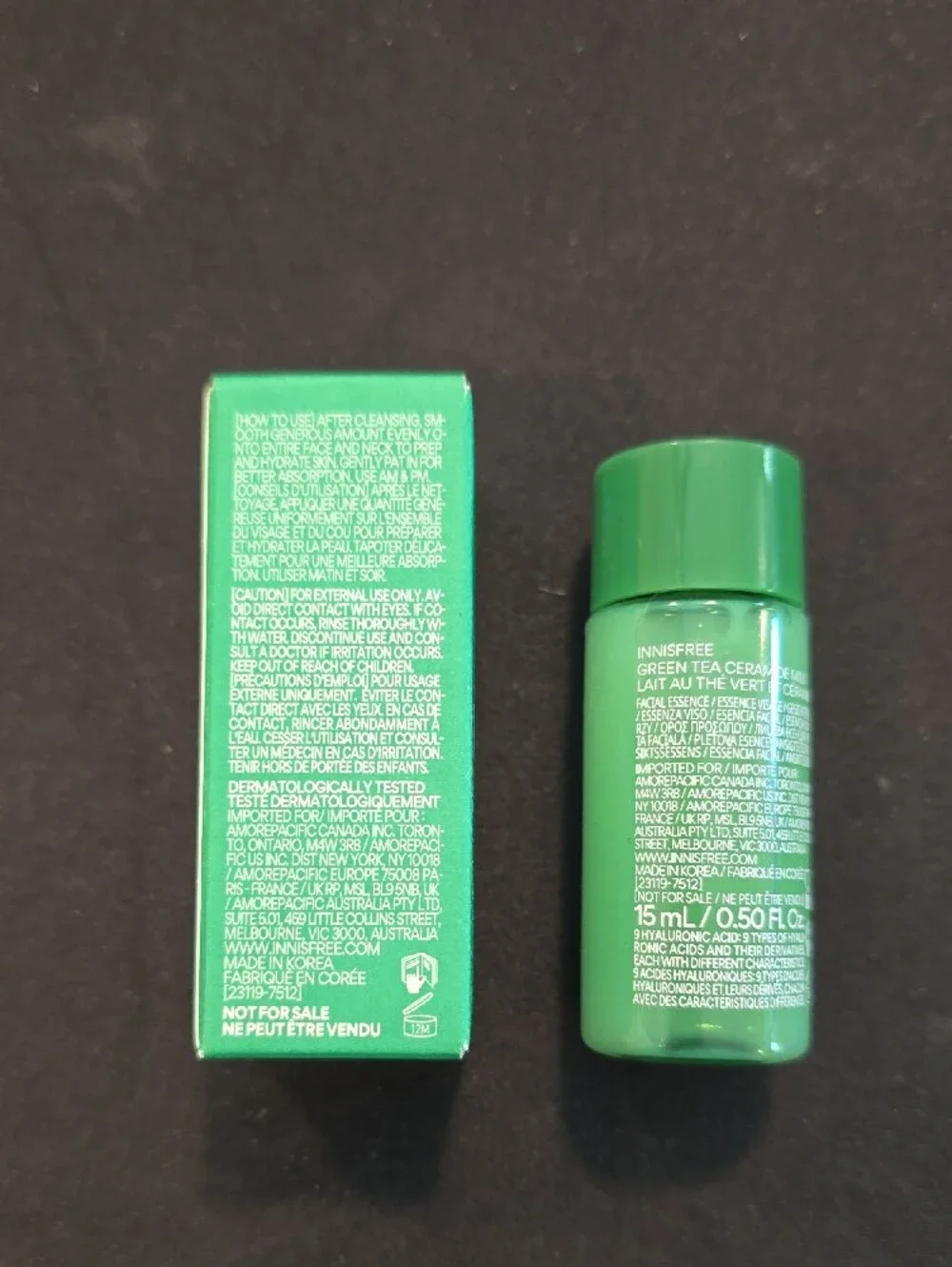 Innisfree Green Tea Ceramide Milk Moisturizer - Green